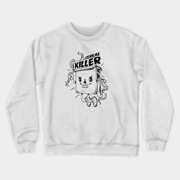 CEREAL KILLER Crewneck Sweatshirt by WACKYTEEZ